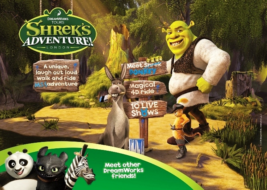 Shrek's Adventure! London Tour